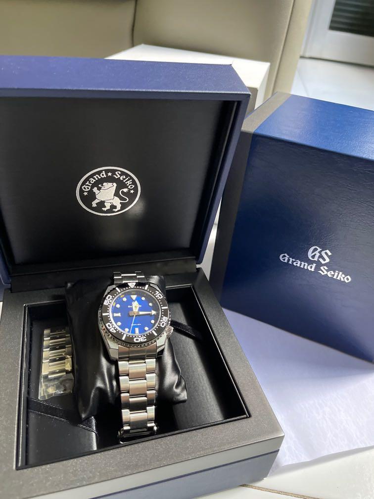 Grand Seiko Divers Quartz SBGX 337, Luxury, Watches on Carousell