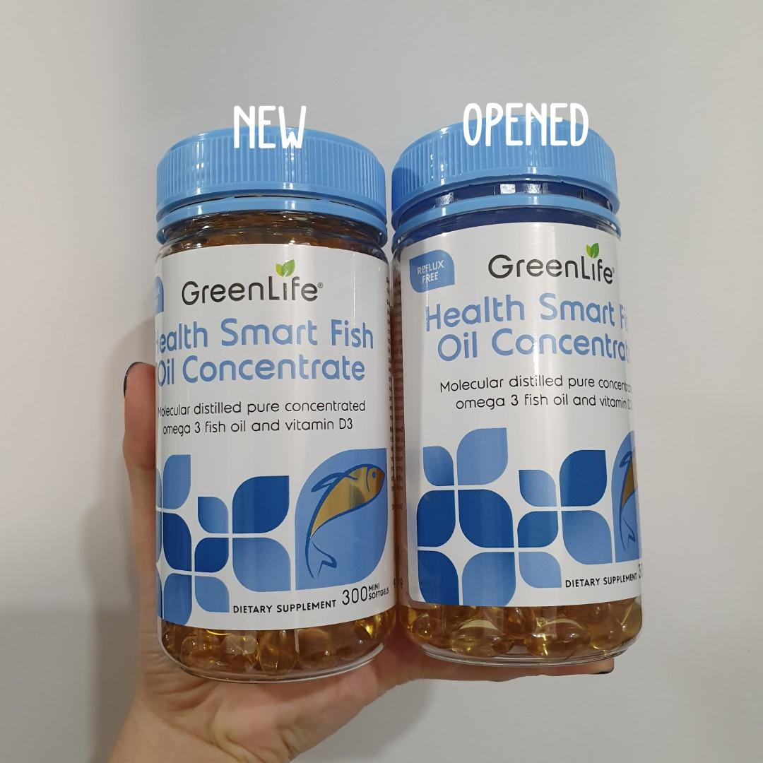 GreenLife Health Smart Fish Oil Concentrate 300 Pills, Health