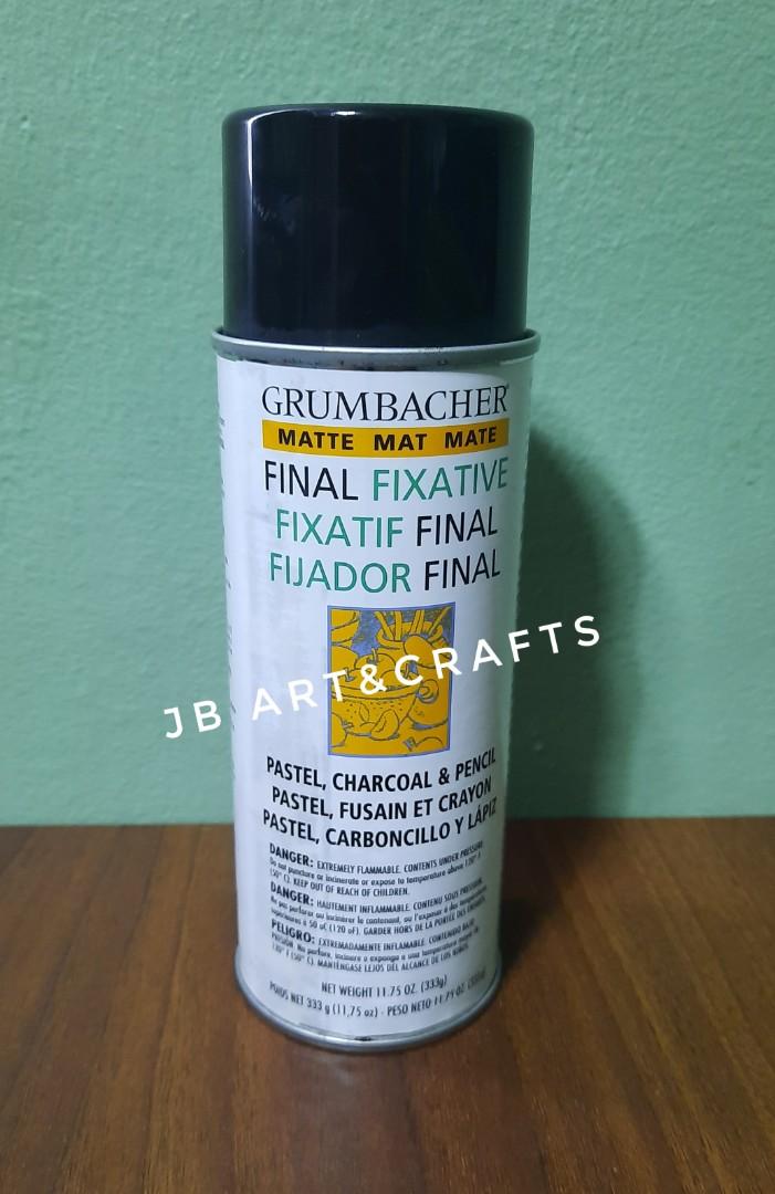 Grumbacher Fixative Sprays - Final & Workable