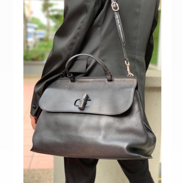 Gucci bamboo daily new arrivals top handle bag