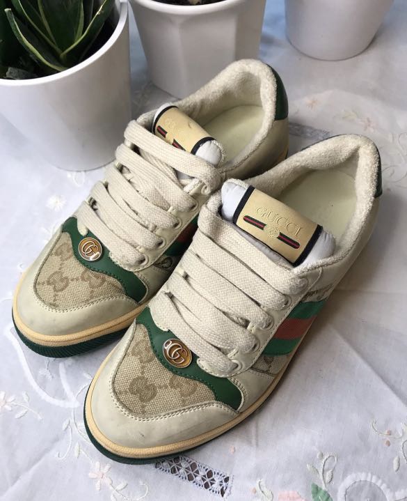 Gucci distressed sneaker discount