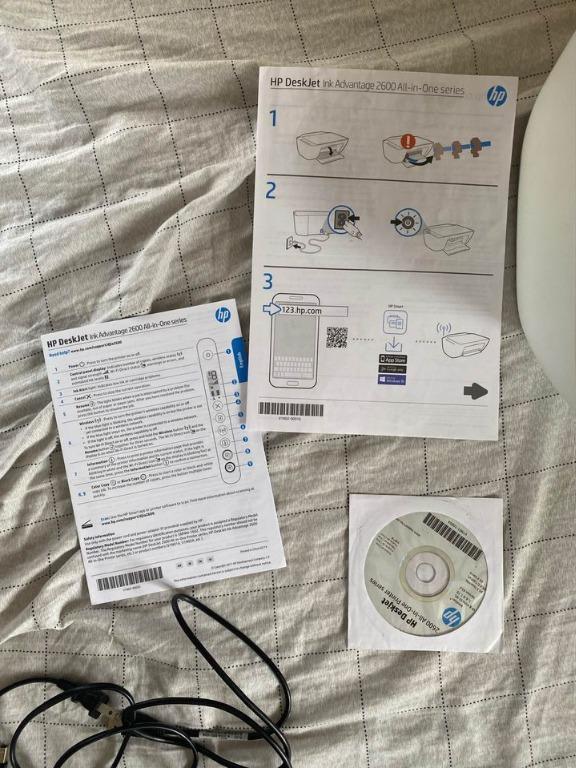 HP DeskJet Ink Advantage 2676 All-in-One Printer, Computers & Tech ...
