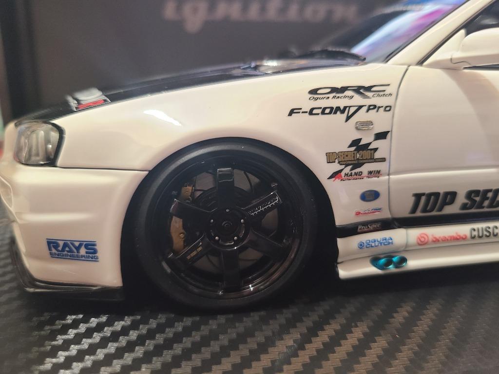 イグニッションモデル 1/18 IG1477 TOP SECRET 34GT-R-
