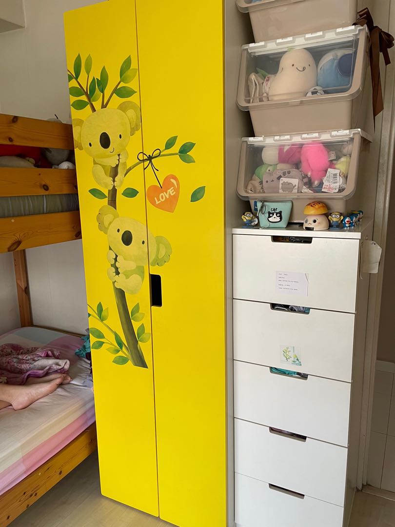 Ikea Children Wardrobe Used but like New, Furniture & Home Living