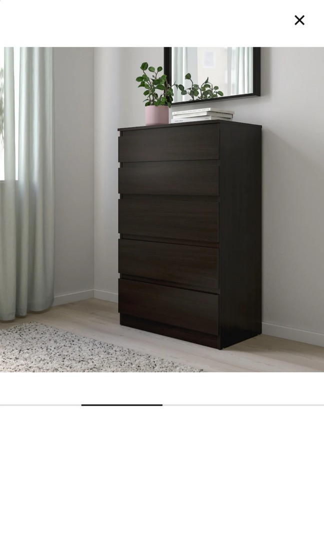 Ikea Kullen Chest of 5 Drawers, Furniture & Home Living, Furniture