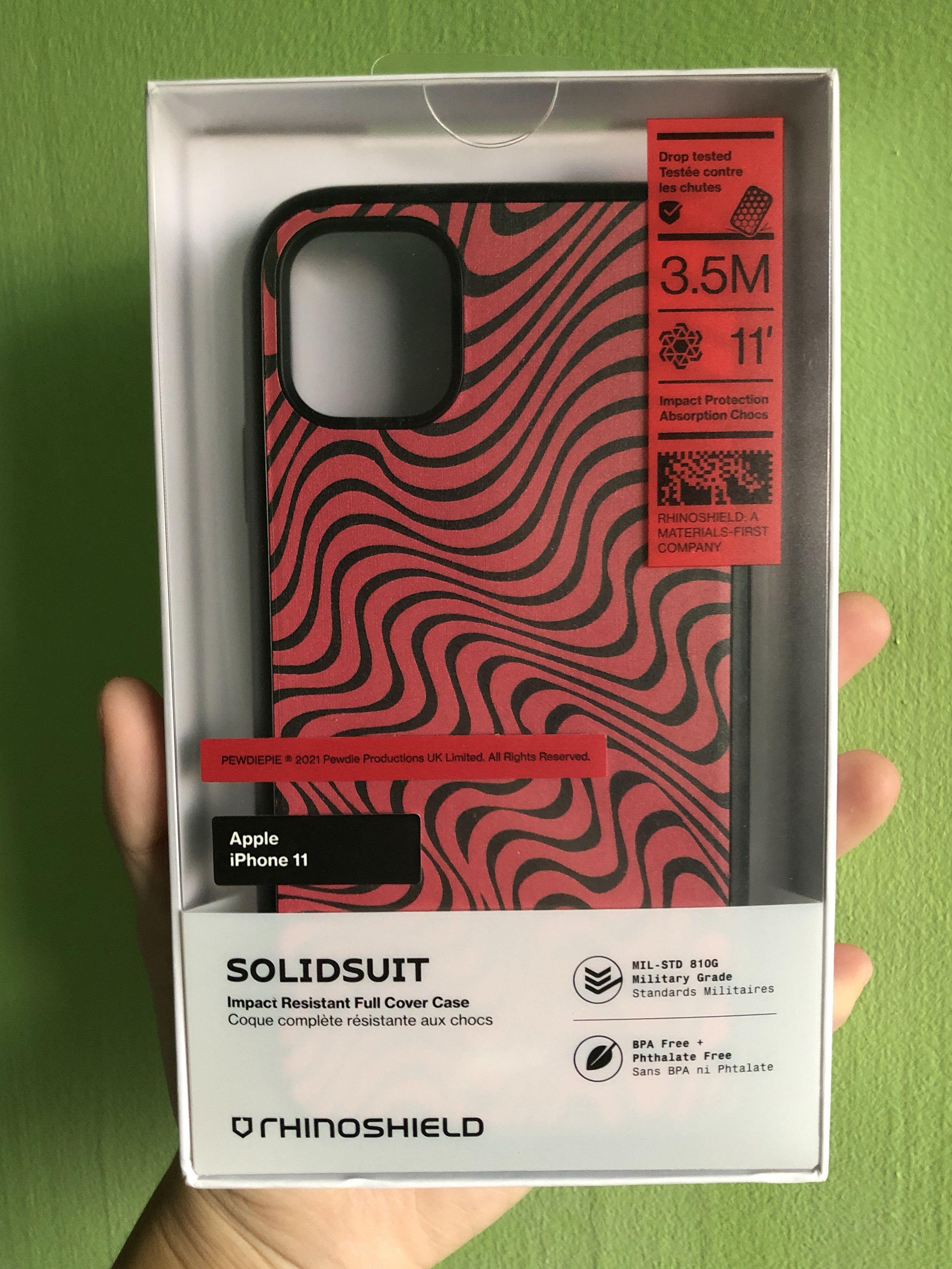 iPhone 11 Pewdiepie Rhinoshield Solidsuit Case Mobile Phones