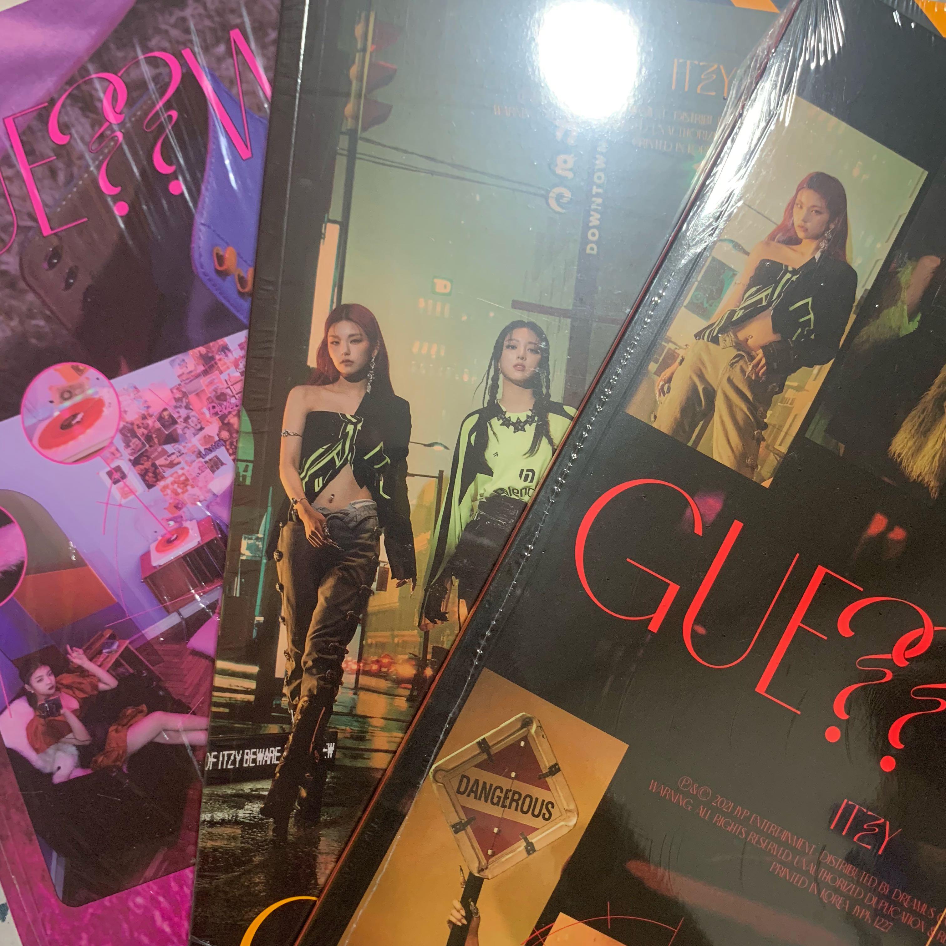 ITZY GUESS WHO ALBUM INSTOCK SEALED