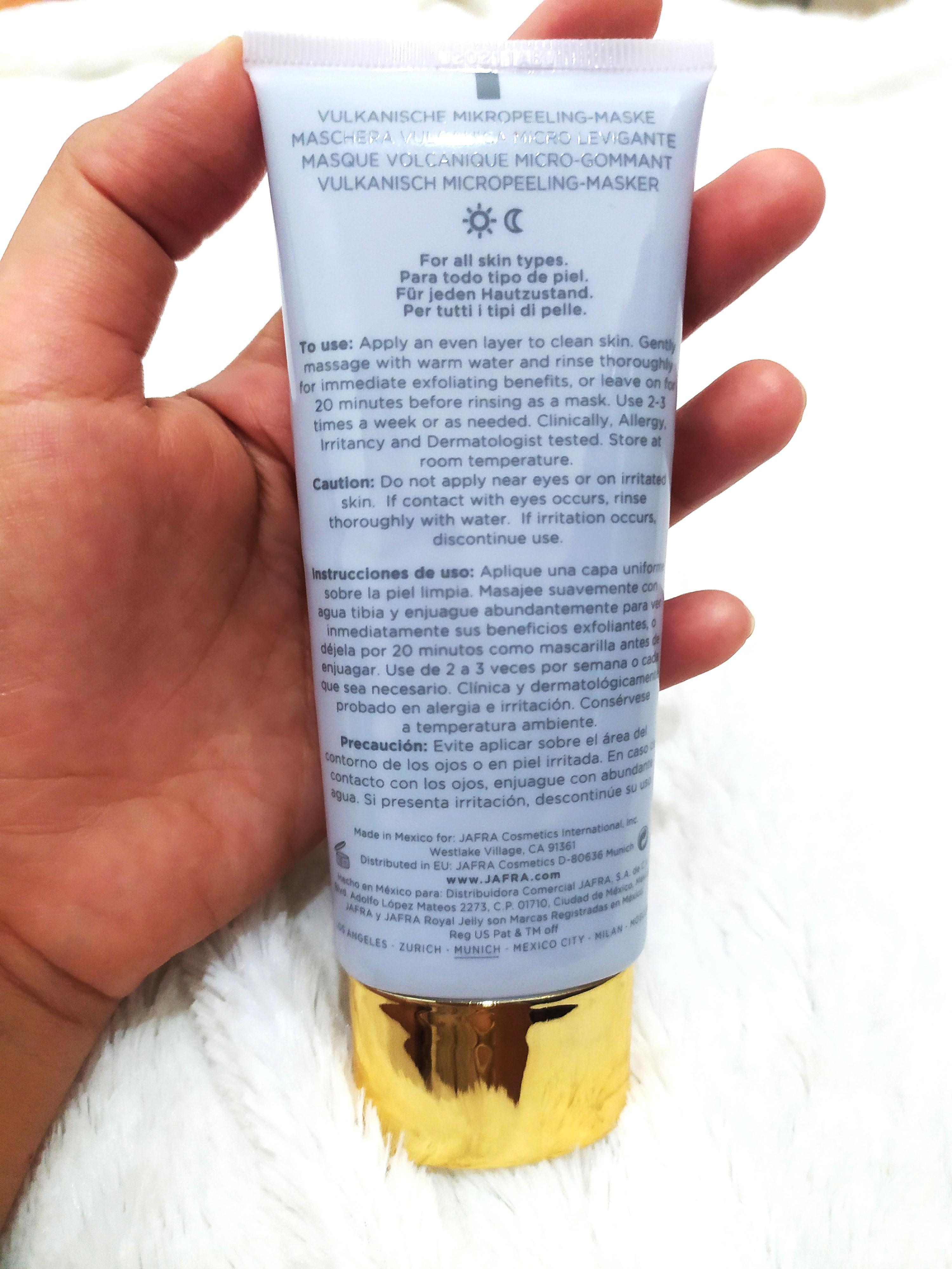  BrandSale JAFRA Revitalize Volcanic Micro Polish Mask EXP 2023 