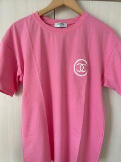 Kaos Chanel bahan import all size fit to XL