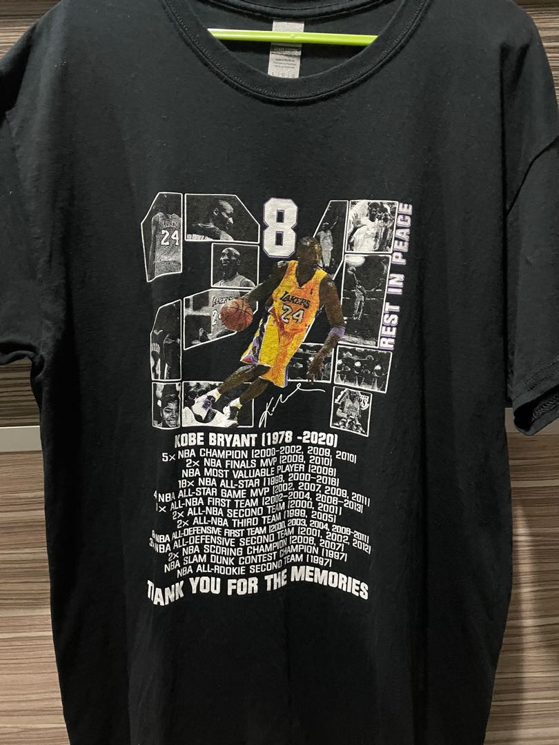 Kobe rip t shirt top