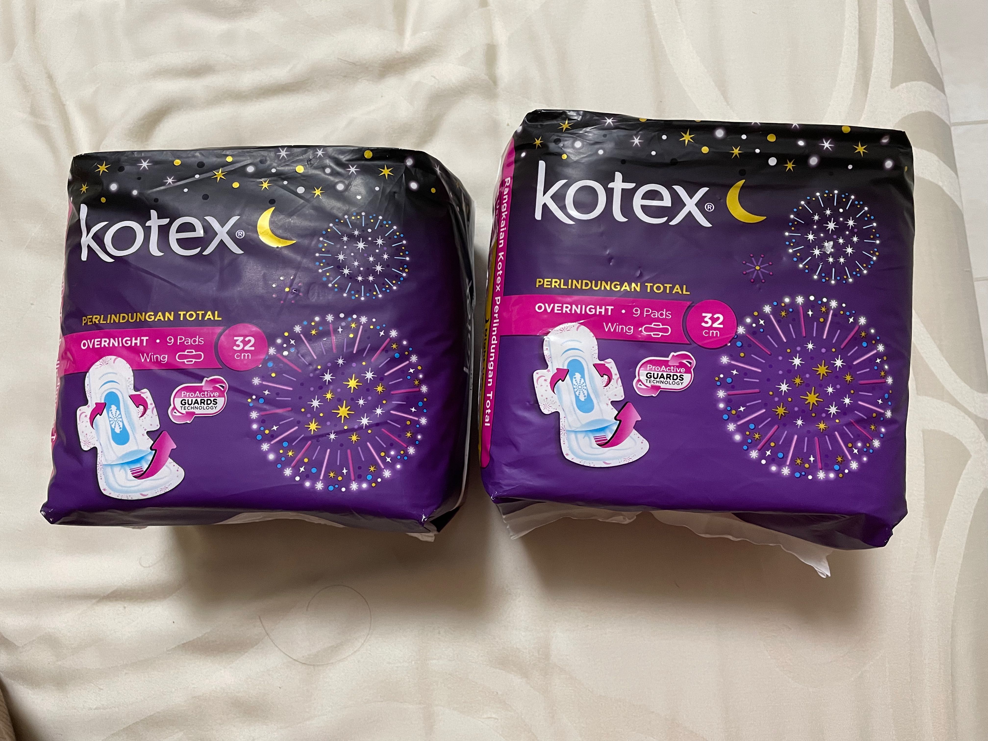 Kotex cotton online sanitary pads