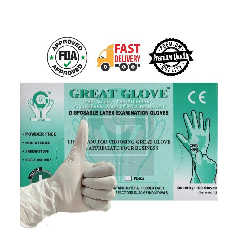 Great gloves latex deals