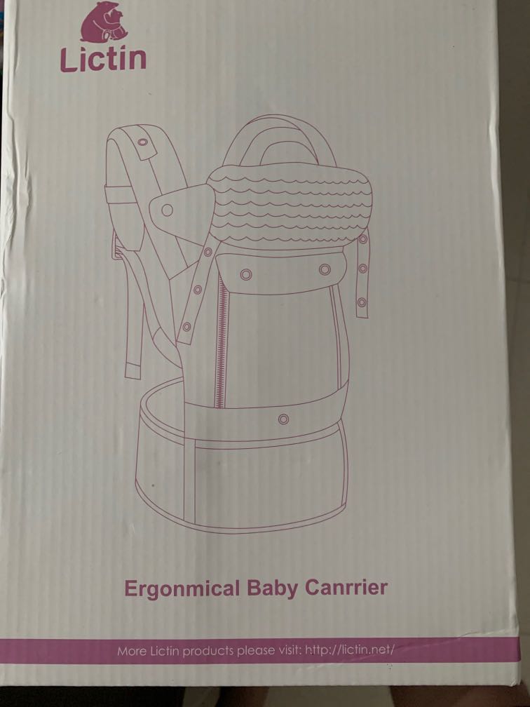 Lictin Ergonomic Baby Carrier, Babies & Kids, Going Out, Carriers