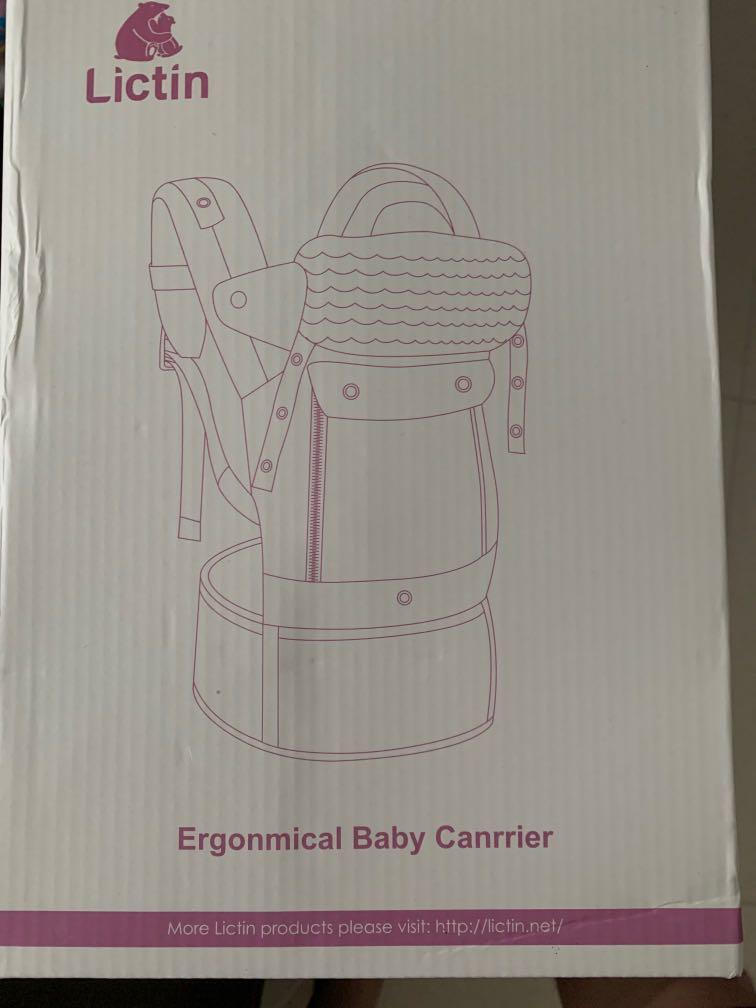 Lictin Ergonomic Baby Carrier, Babies & Kids, Going Out, Carriers