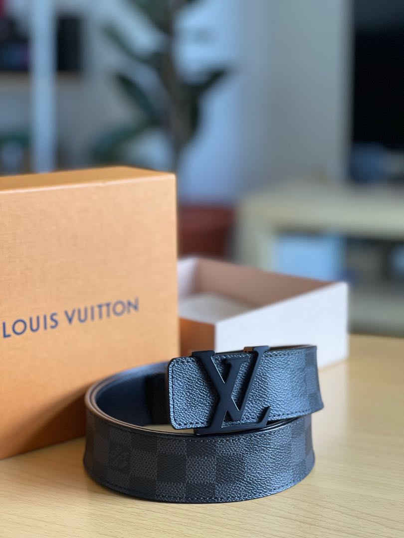 Authentic Louis Vuitton Belt (second hand), Men's Fashion, Watches &  Accessories, Accessory holder, box & organisers on Carousell