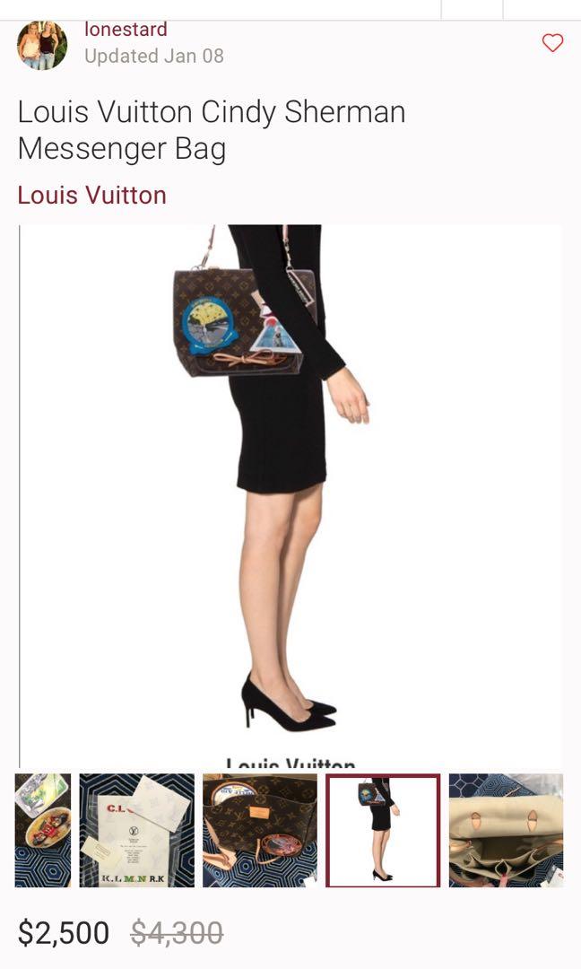 Cindy Sherman x Louis Vuitton Iconoclasts Monogram Messenger at
