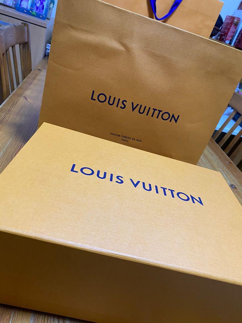 100% Authentic Louis Vuitton Gift Box (Small Goods) 25*14*4.5CM With  Bag/Ribbon