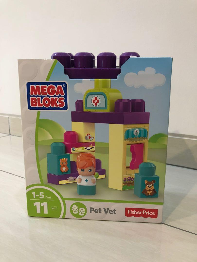Mega bloks pet vet outlet