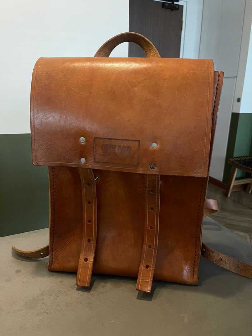 Mifland leather rucksack standard