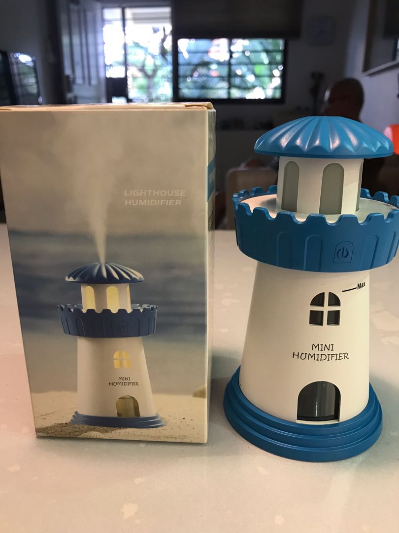 Lighthouse Humidifier Mini Lighthouse Humidifier ($10/-), Everything Else on Carousell