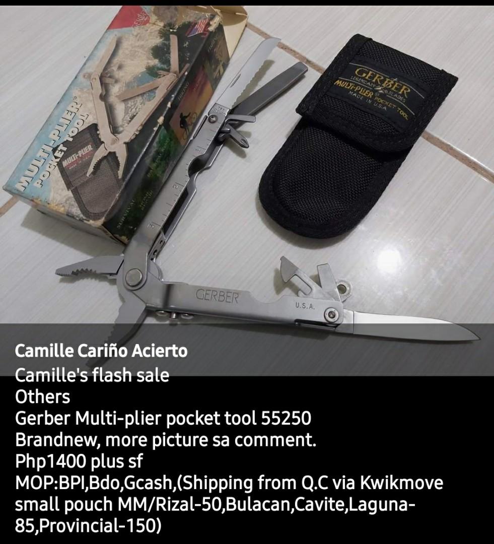 Multi tool / knife (Category: Everything Else Others) located in Quezon City. Submitted by Mhia17 (Listing ID 1101399907, Image 3). Description: For sale multi tool new and stored only. loc. west ave.