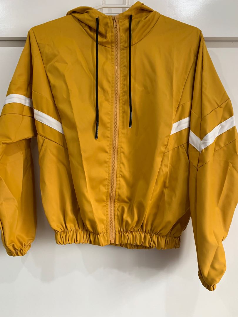 Mustard windbreaker shop