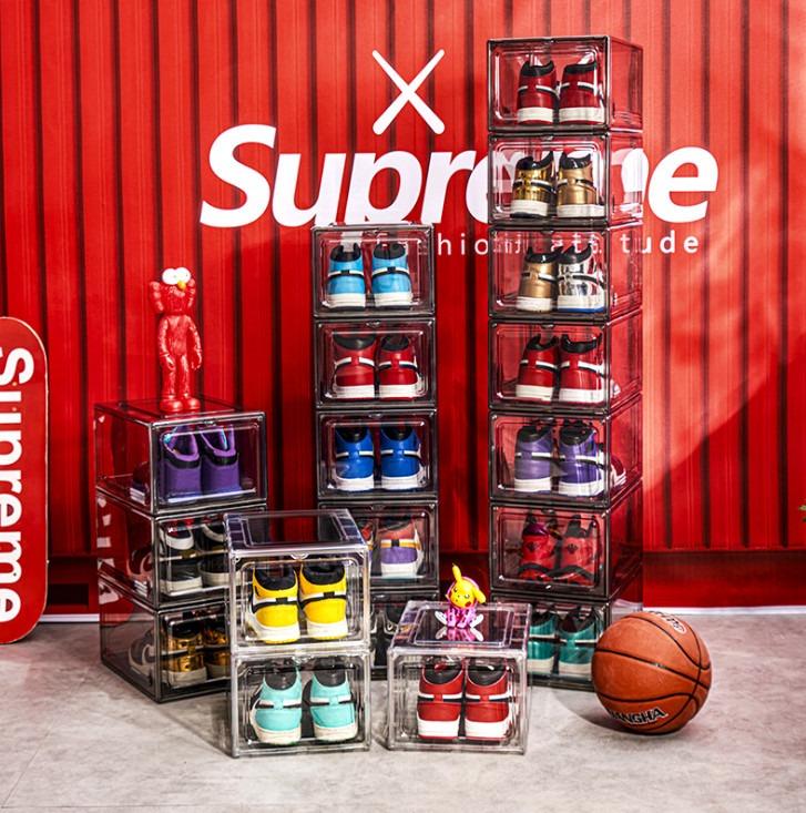 Big sneaker box storage discount