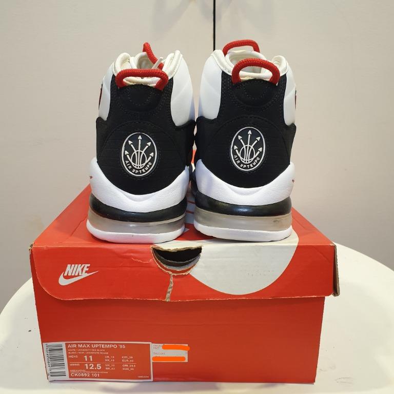 pippen wearing uptempo 95