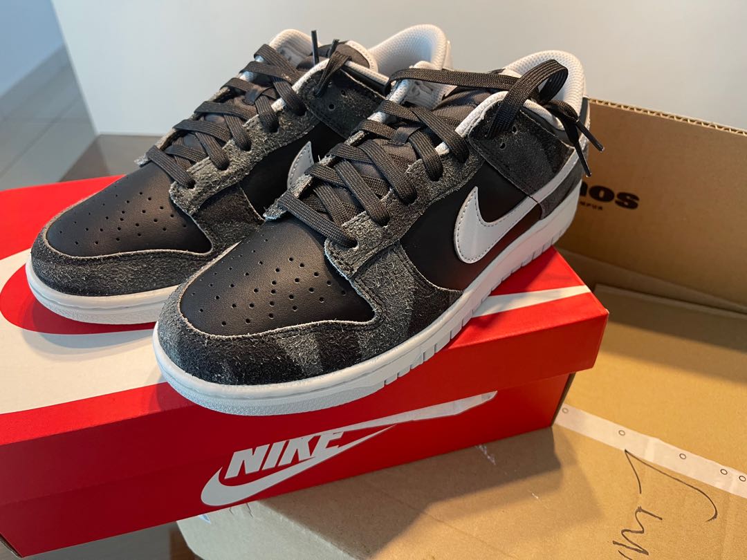 Nike Dunk Low Zebra Men s Fashion Footwear Sneakers on Carousell