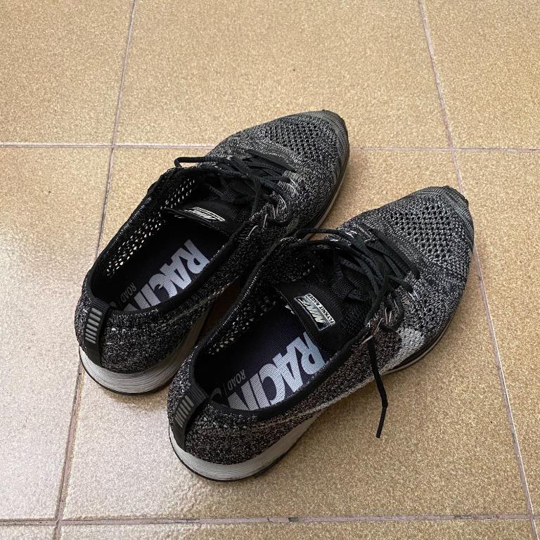Flyknit racer oreo deals 2.0 real vs fake