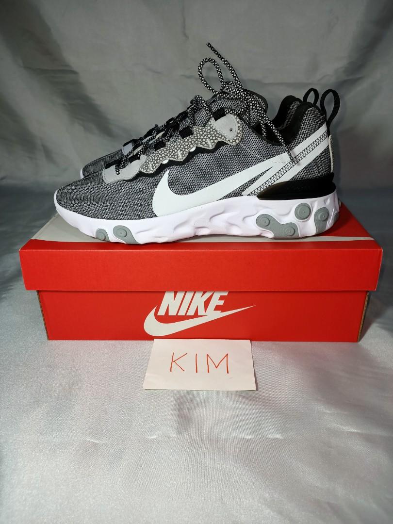 nike react element 55 se wolf grey
