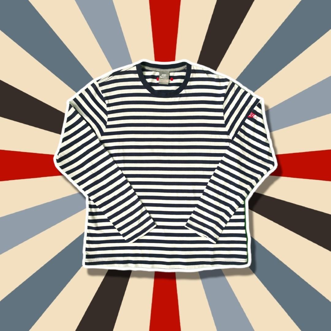 Nike striped cheap long sleeve