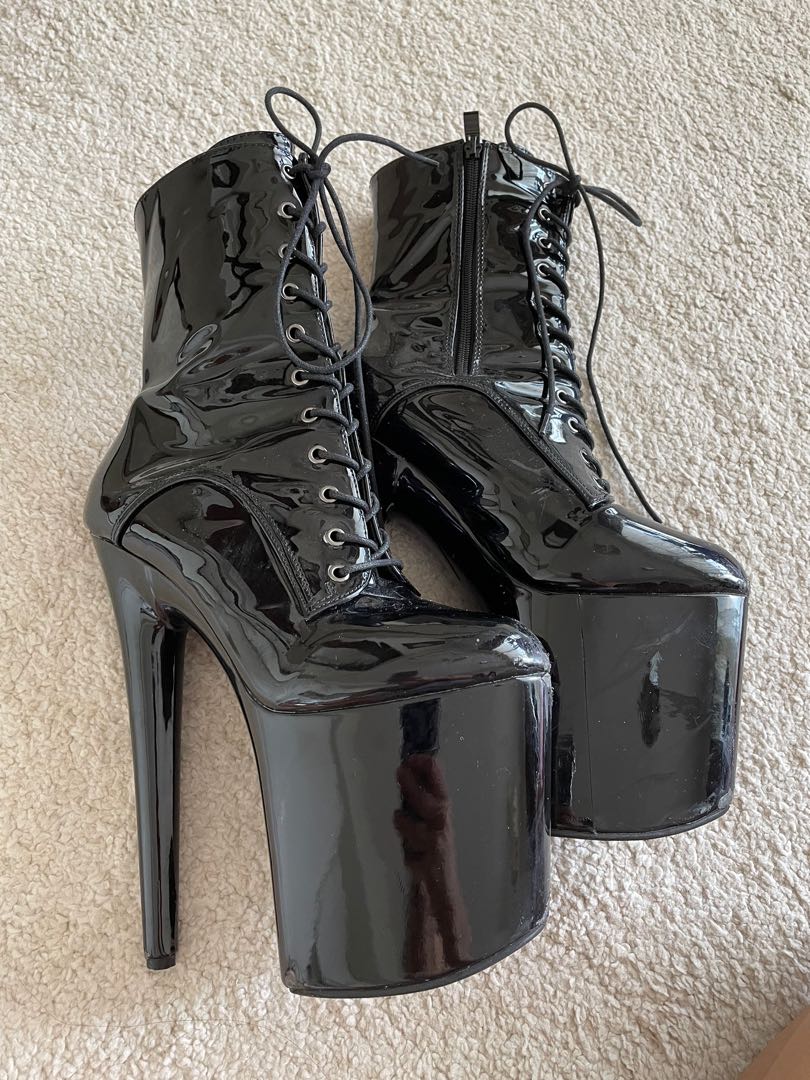 Pole dancing boots uk Clearance