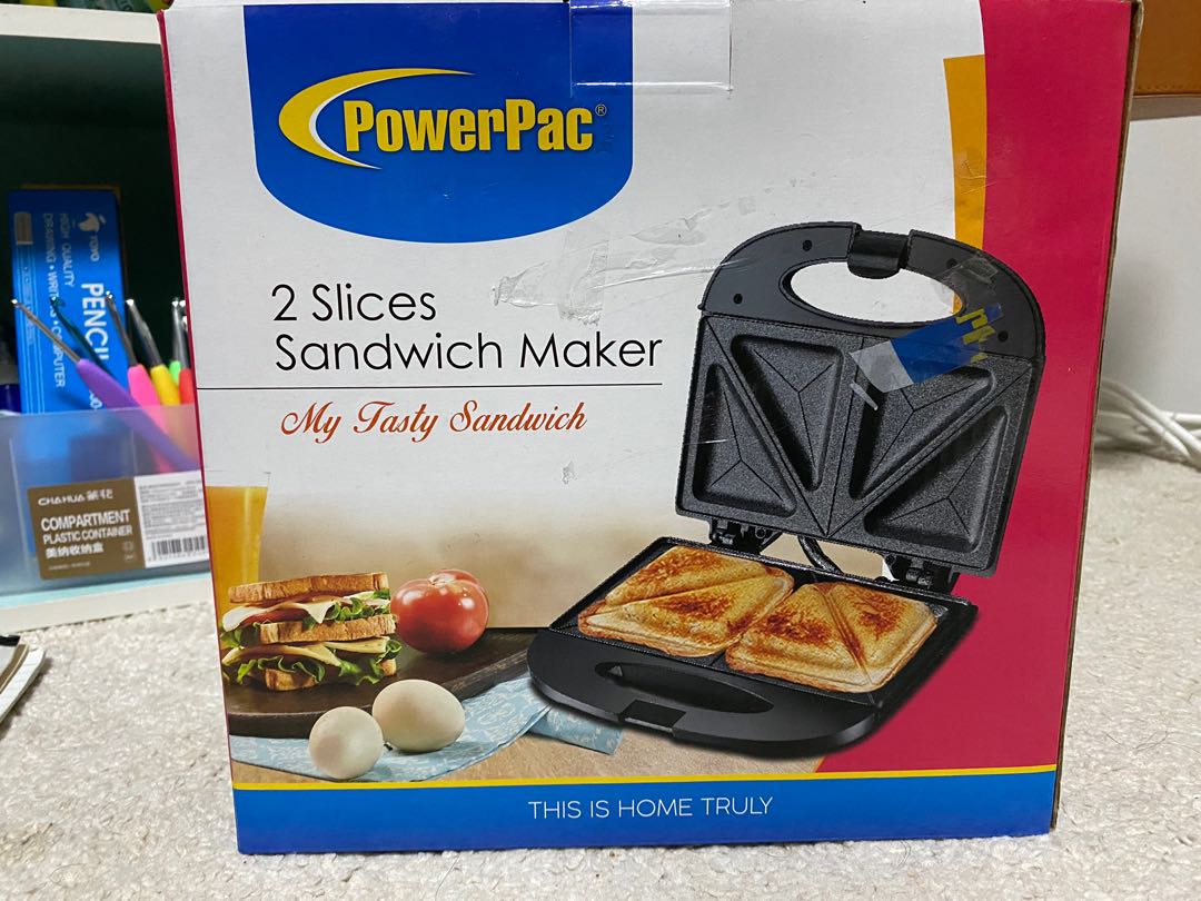 Powerpac sandwich maker, TV & Home Appliances, Kitchen Appliances, Breadmakers on Carousell