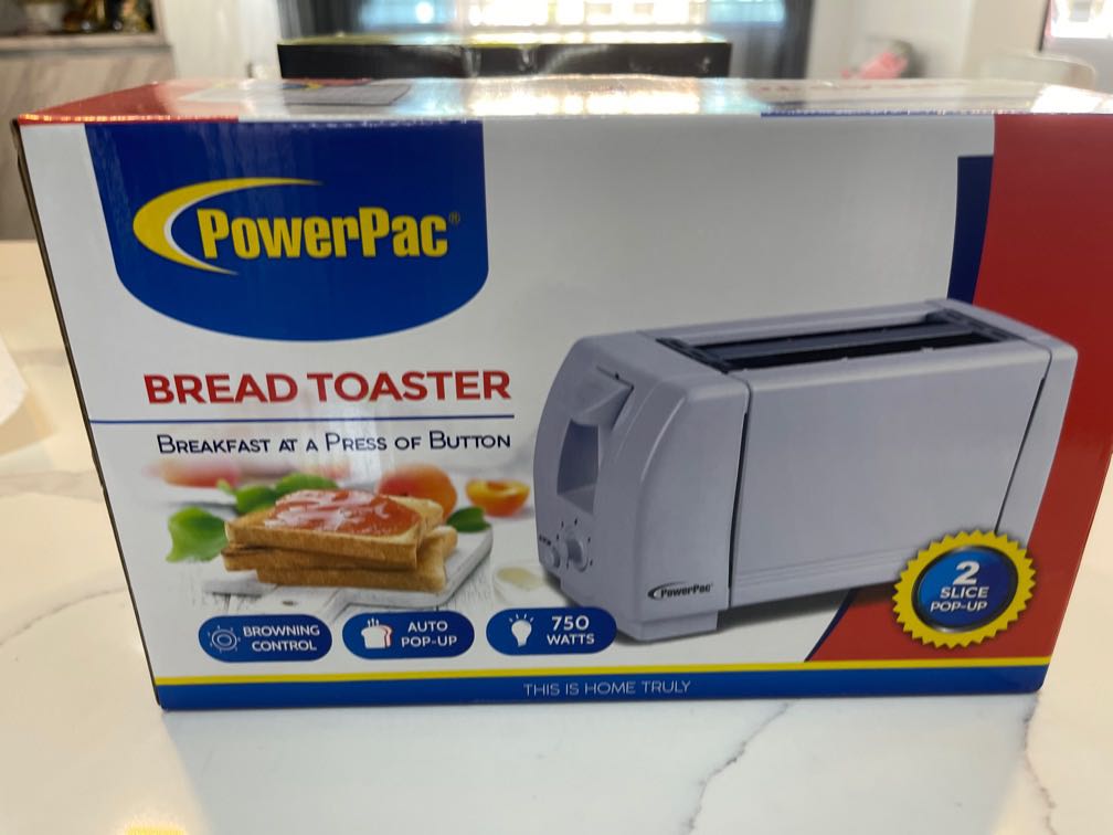 POWERPAC Toaster PPT02, TV & Home Appliances, Kitchen Appliances, Ovens ...