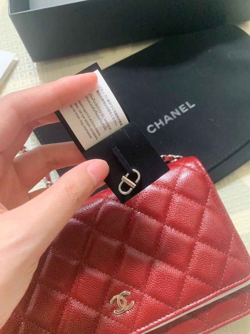 Preloved Chanel Classic Wallet On Chain (WOC) – allprelovedonly