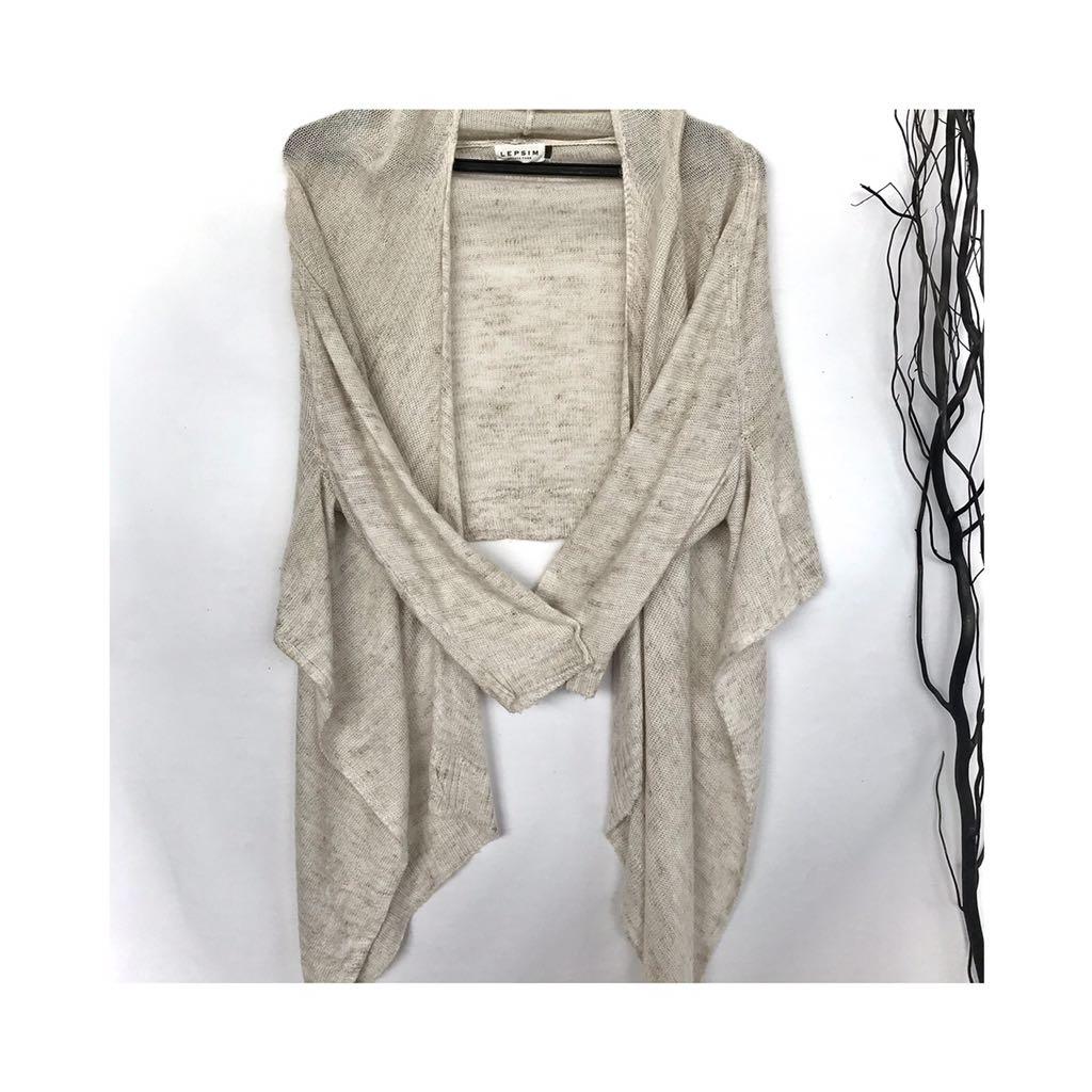 Loose wrap cardigan clearance