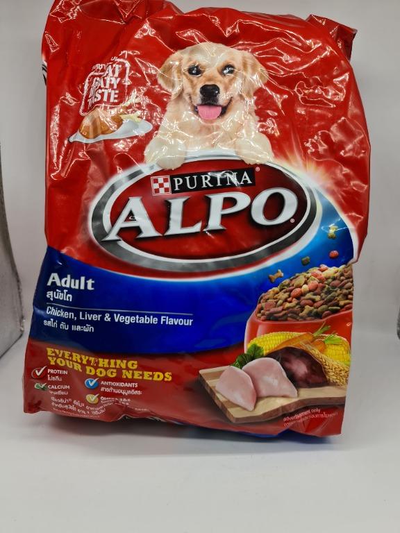 PURINA ALPO Adult Dog Food Chicken Liver Veg 3kg Pet Supplies