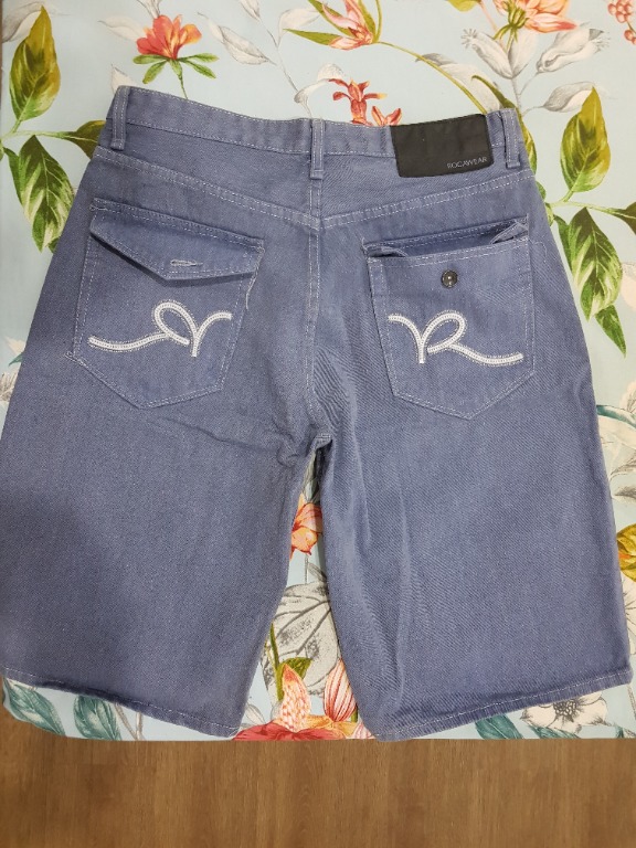 Rocawear denim shorts hotsell