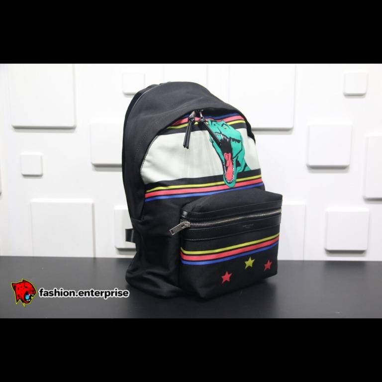 Saint laurent dinosaur cheap backpack