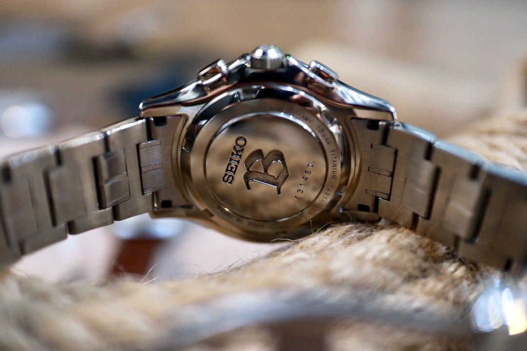 Seiko Brightz SAGJ011 Full Titanium, Men's Fashion, Watches & Accessories,  Watches on Carousell