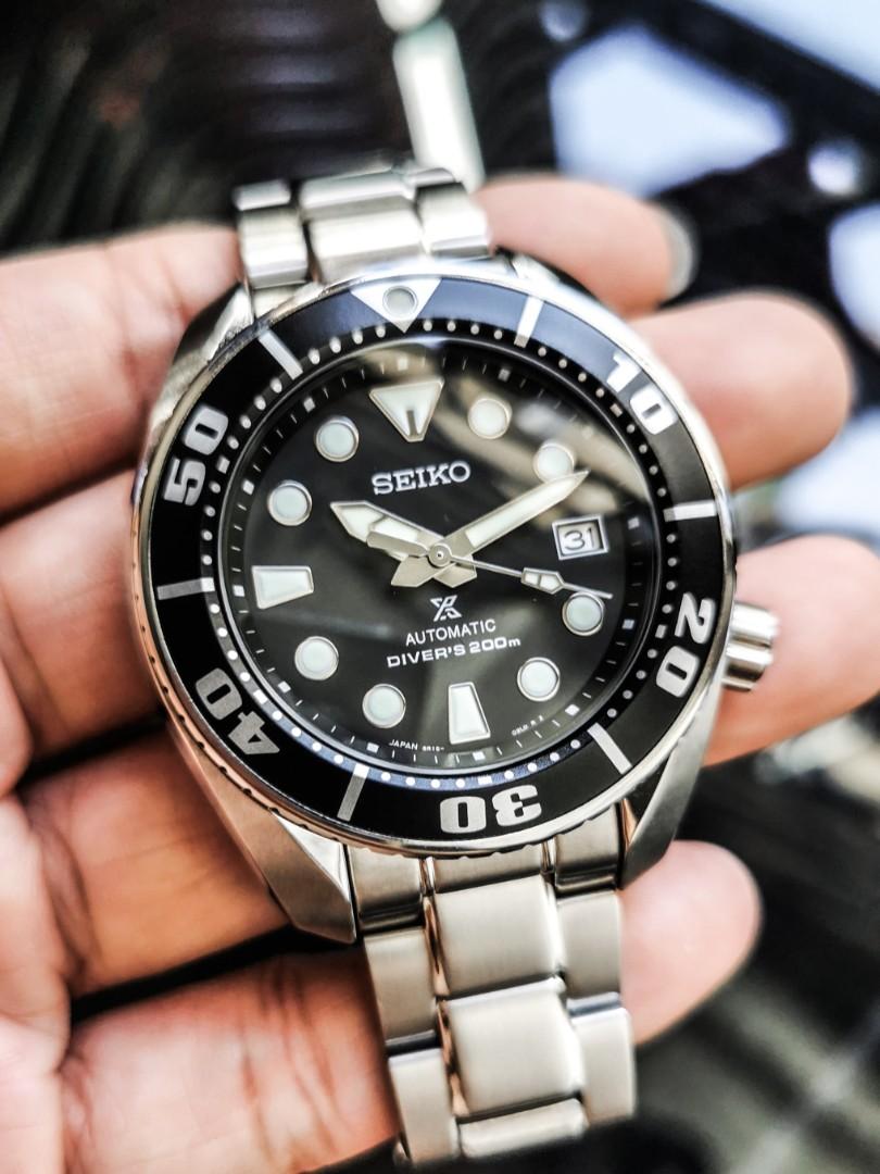 Betjening mulig prøve Lodge Seiko 'Sumo' SBDC031, Men's Fashion, Watches & Accessories, Watches on  Carousell