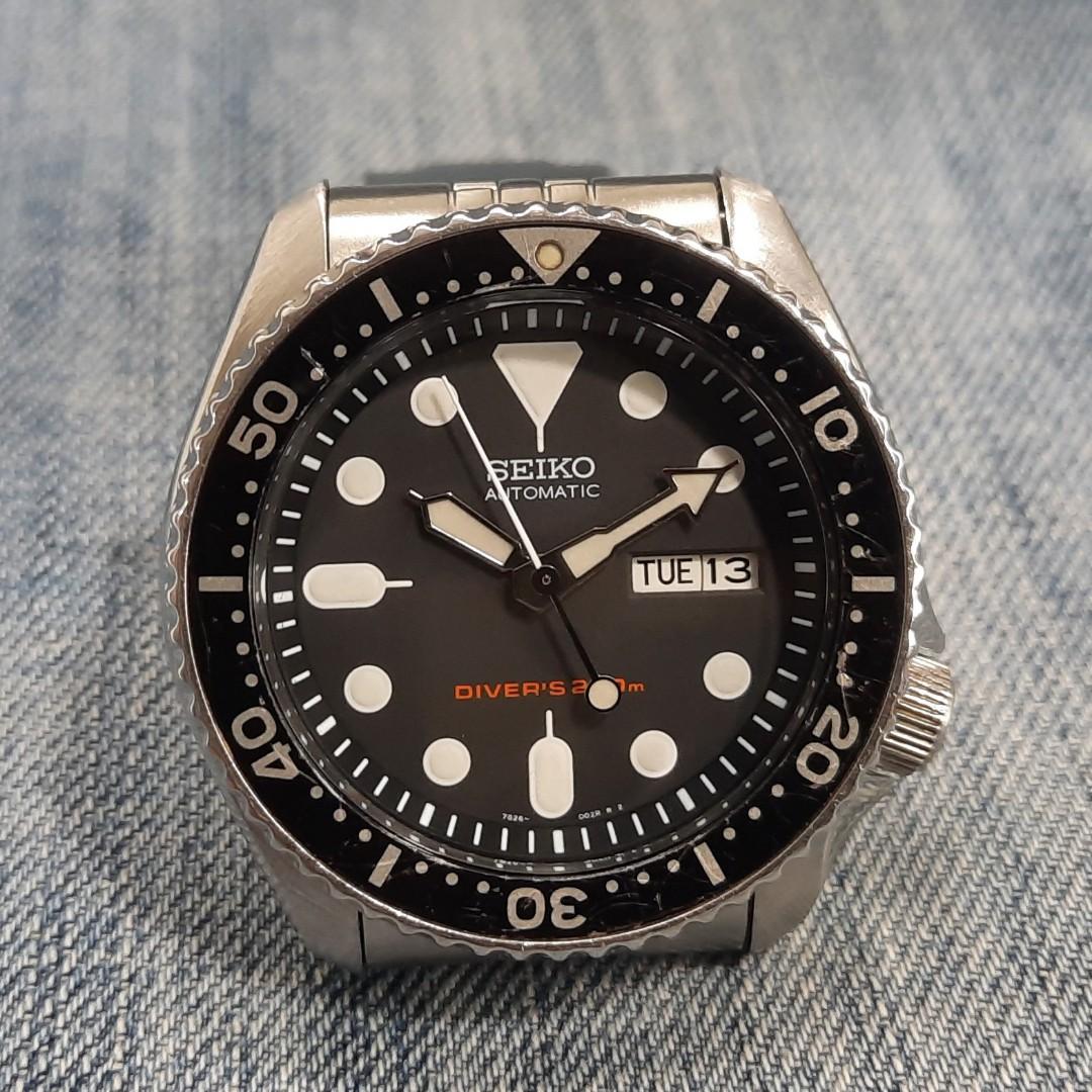 Seiko SKX007K 7S26-0020 Diver's 200 Meters Automatic Men's Watch, Men's  Fashion, Watches & Accessories, Watches on Carousell