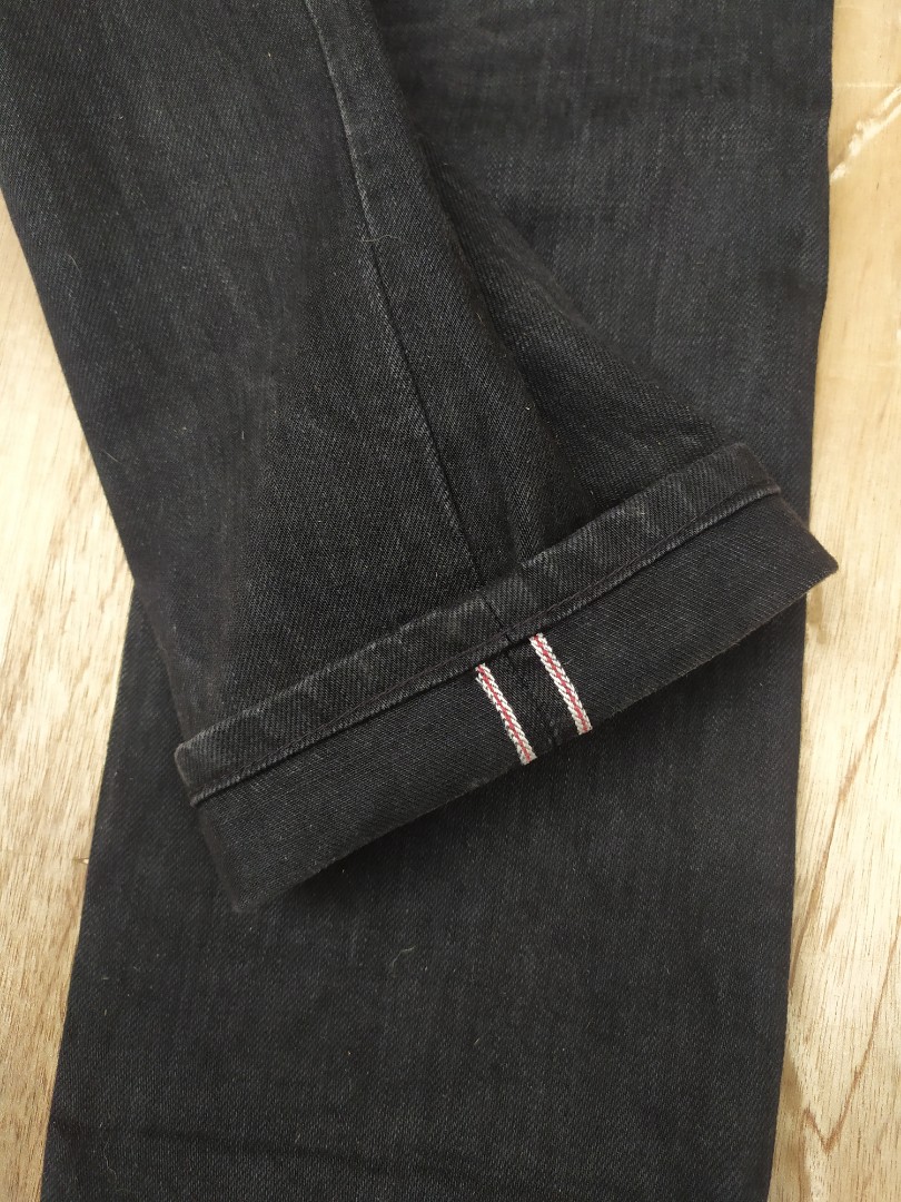 black selvedge denim