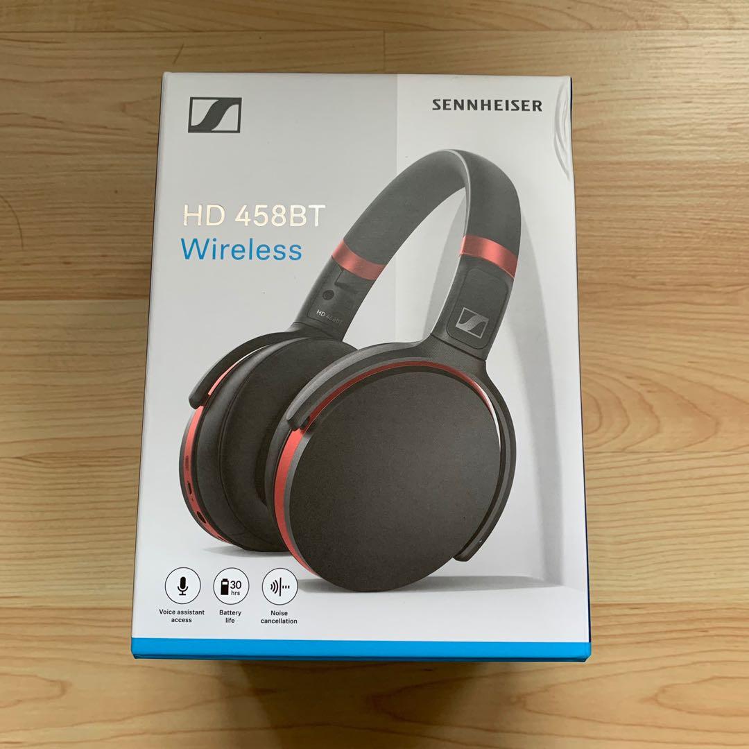 Sennheiser HD 458BT Noise Cancelling Headphones Bluetooth HD458 BT Audio Headphones Headsets on Carousell