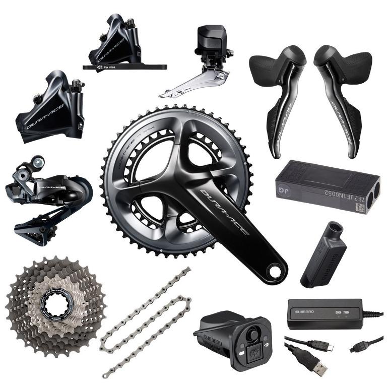 Shimano Dura Ace Di2 R9170 Hydraulic Groupset inclusive D FLY