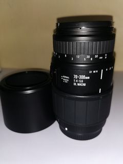 Sigma 70-300mm f4-5.6 DL Macro for Canon EF Lens, Photography
