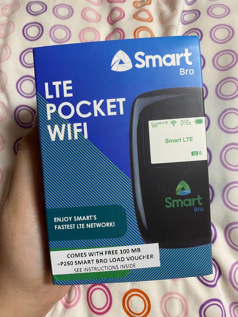 Smart LTE Pocket Wifi (with free 100mb load and P250 smart bro load