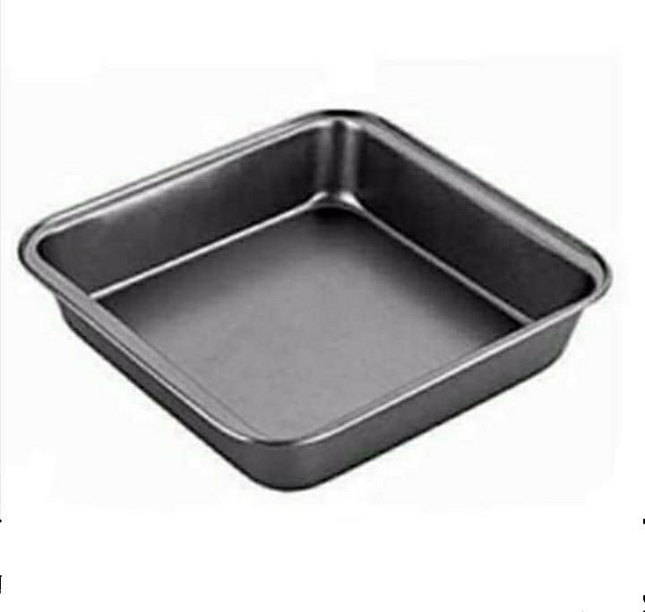 Square Baking Pan (Category: Bakeware) located in Quezon City. Submitted by marieleone (Listing ID 1101325023, Image 1). Description: Item availability may be on hand or depends on stocks supply. Item, if not available, will be pre-ordered. Some items are fast-moving/easily sold. I suggest no rush shipping please. No worries if item is on hand, buyer can book same day delivery right away. 8"x8"= P160 9"x9"= P210 10"x10"= P230.