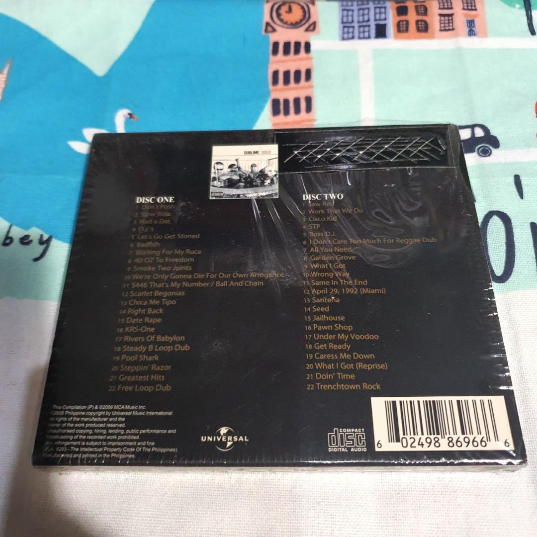 Sublime - Gold - 2CD (Category: CDs & DVDs) located in Quezon City. Submitted by serefrenpaz (Listing ID 1101340809, Image 2). Description: Payment Details MeetUp - McDo Kamias or KFC Anonas Delivery - LBC, JRS, Grab, Lalamove Payment GCash, BPI, BDO, Palawan, Cebuana 120 Pesos shipping via JRS within NCR can also ship via Grab, Lalamove, or others.